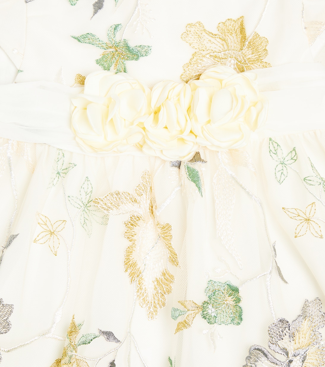 Abito in tulle con applicazione | Patachou