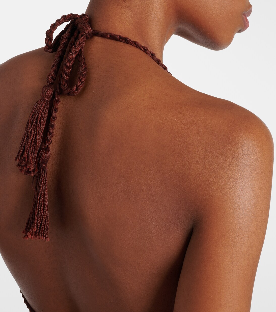 Top bikini in crochet a righe | Anna Kosturova