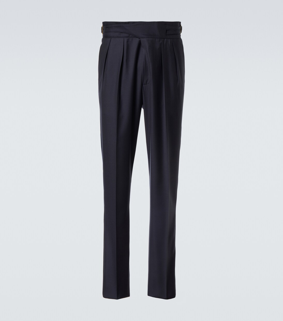 Manny virgin wool straight pants | Rubinacci