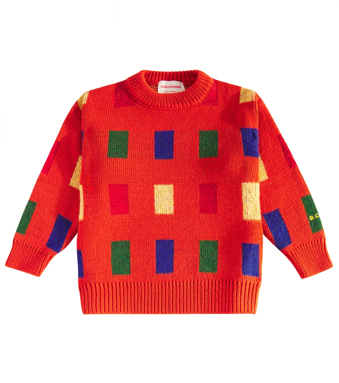 Color Game jacquard sweater | Bobo Choses