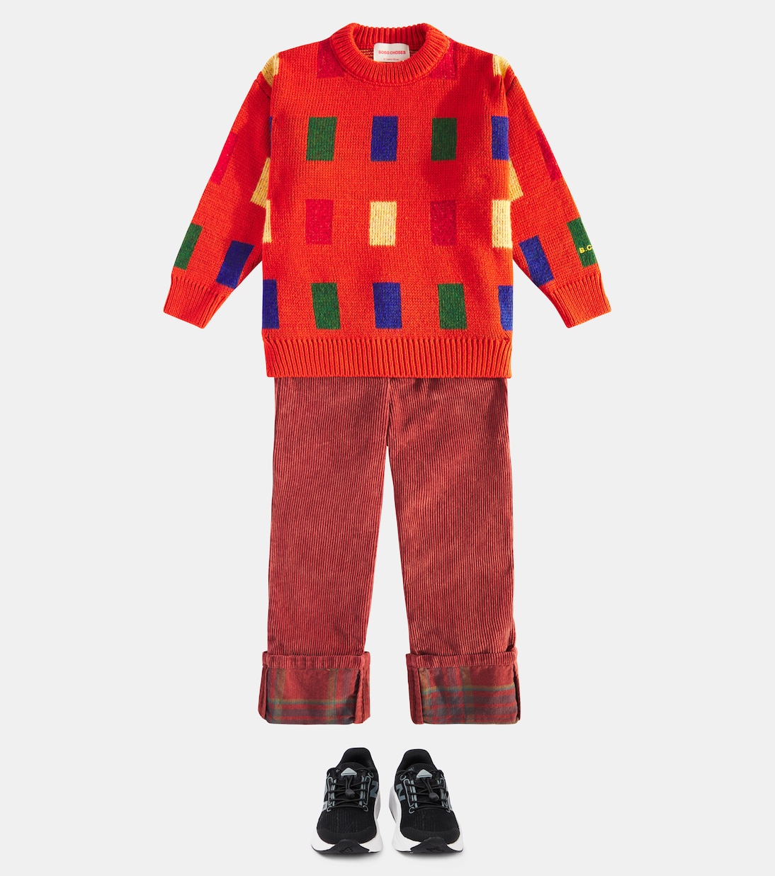 Color Game jacquard sweater | Bobo Choses