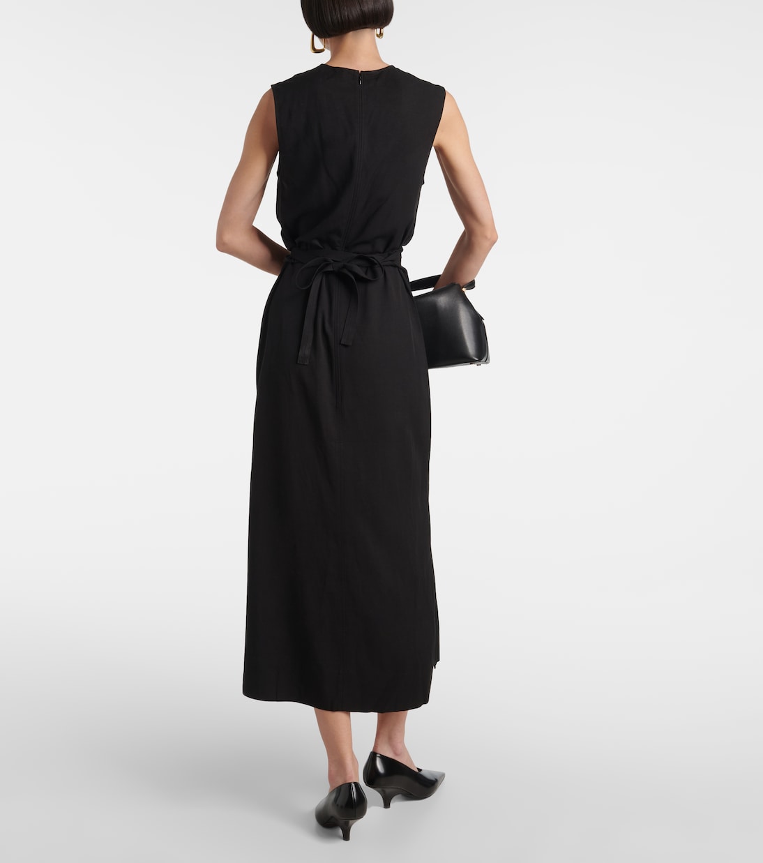 Abito midi con fiocco | Toteme