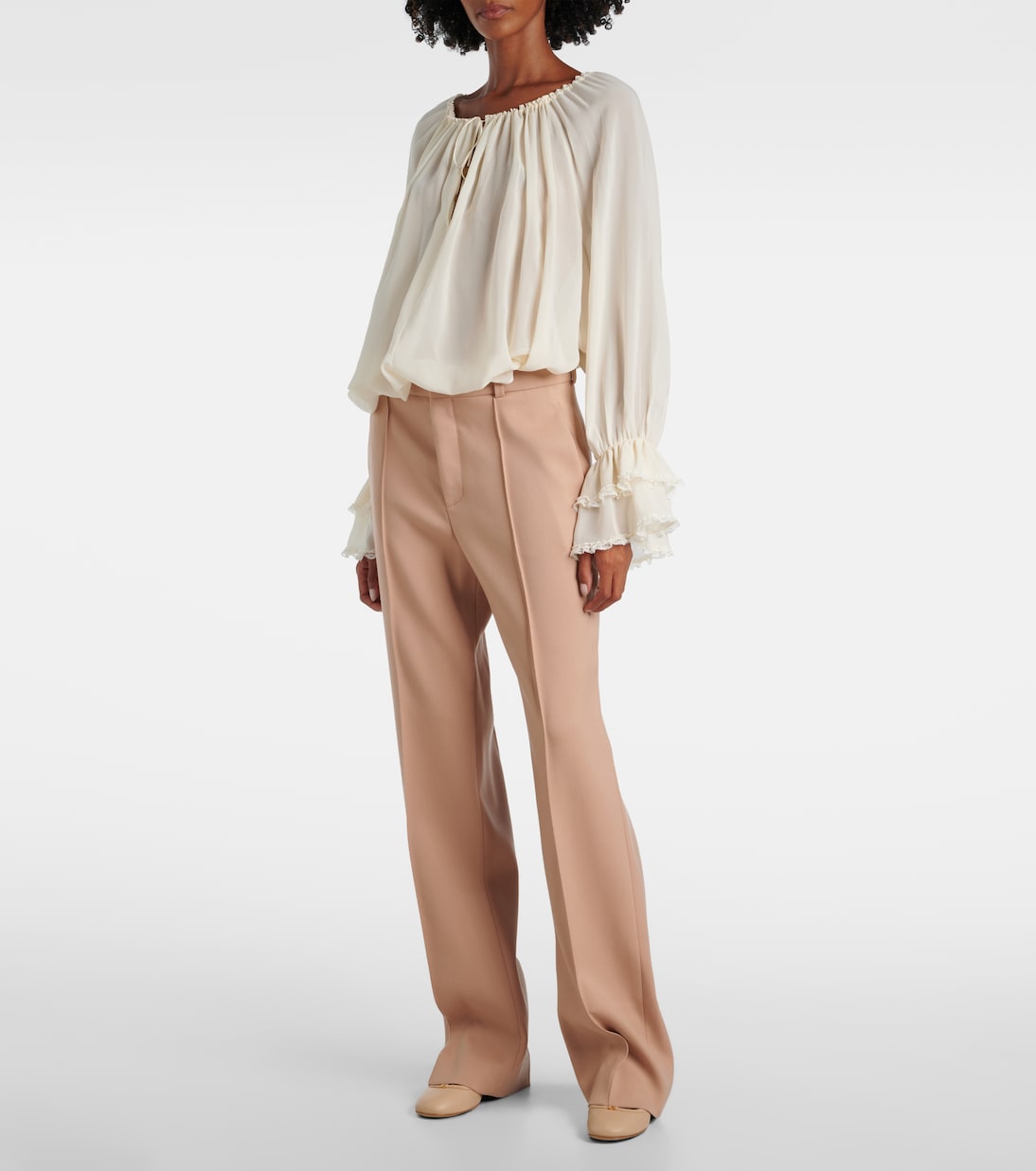 Marcie皮革高跟鞋 | Chloé