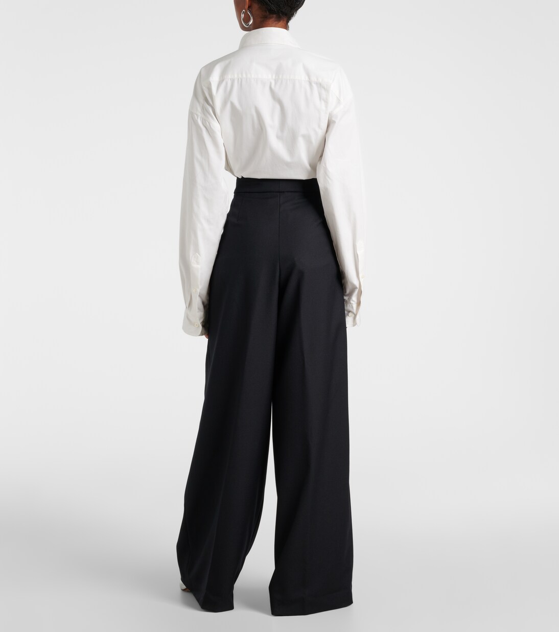Pantalon ample en laine | Dries Van Noten