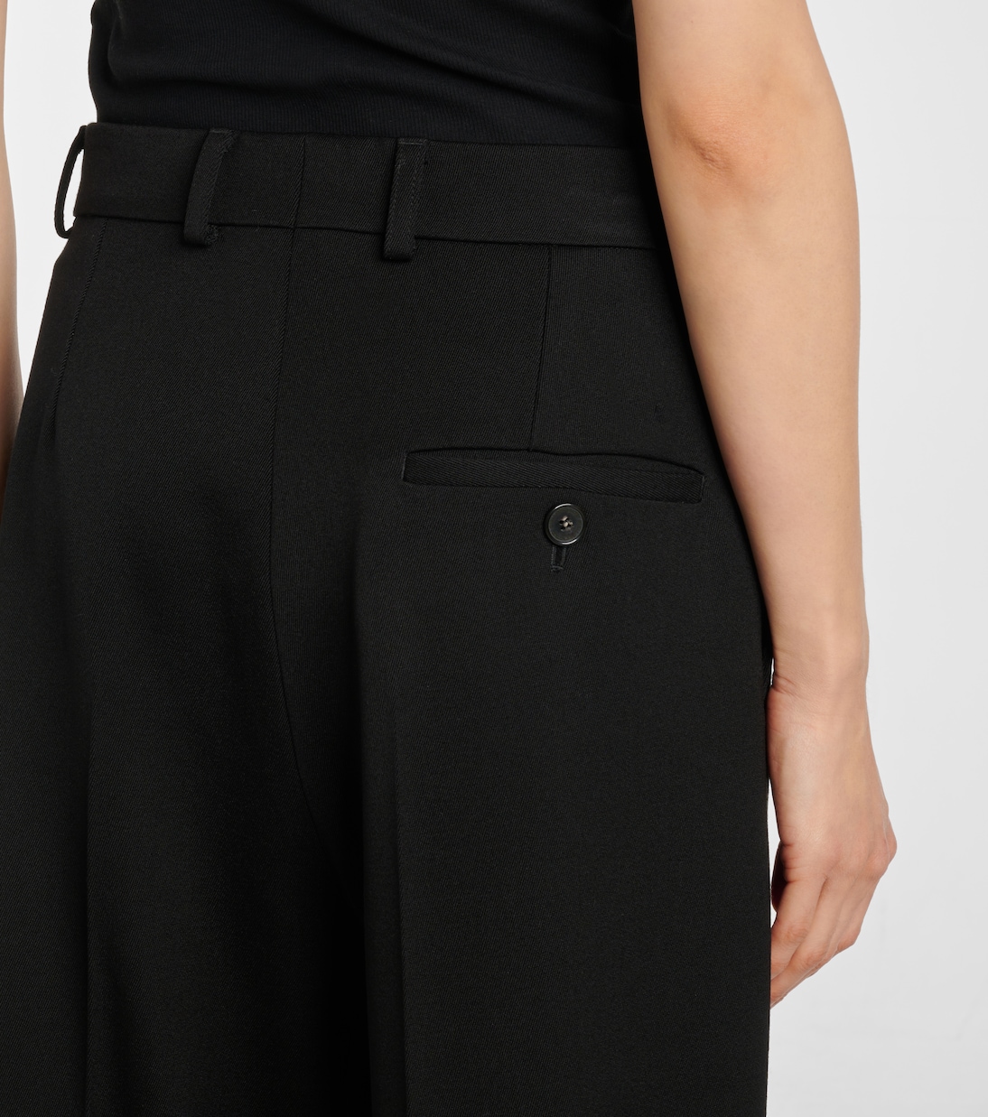 Pantalon ample en laine | Stella McCartney