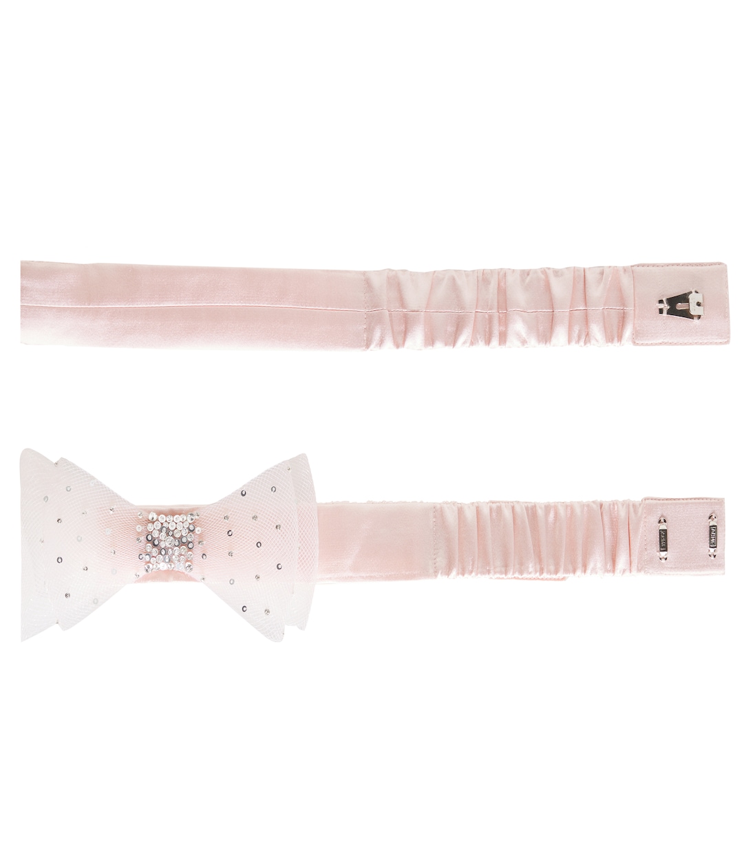 Soni embellished bow-detail satin belt  | Tutu Du Monde