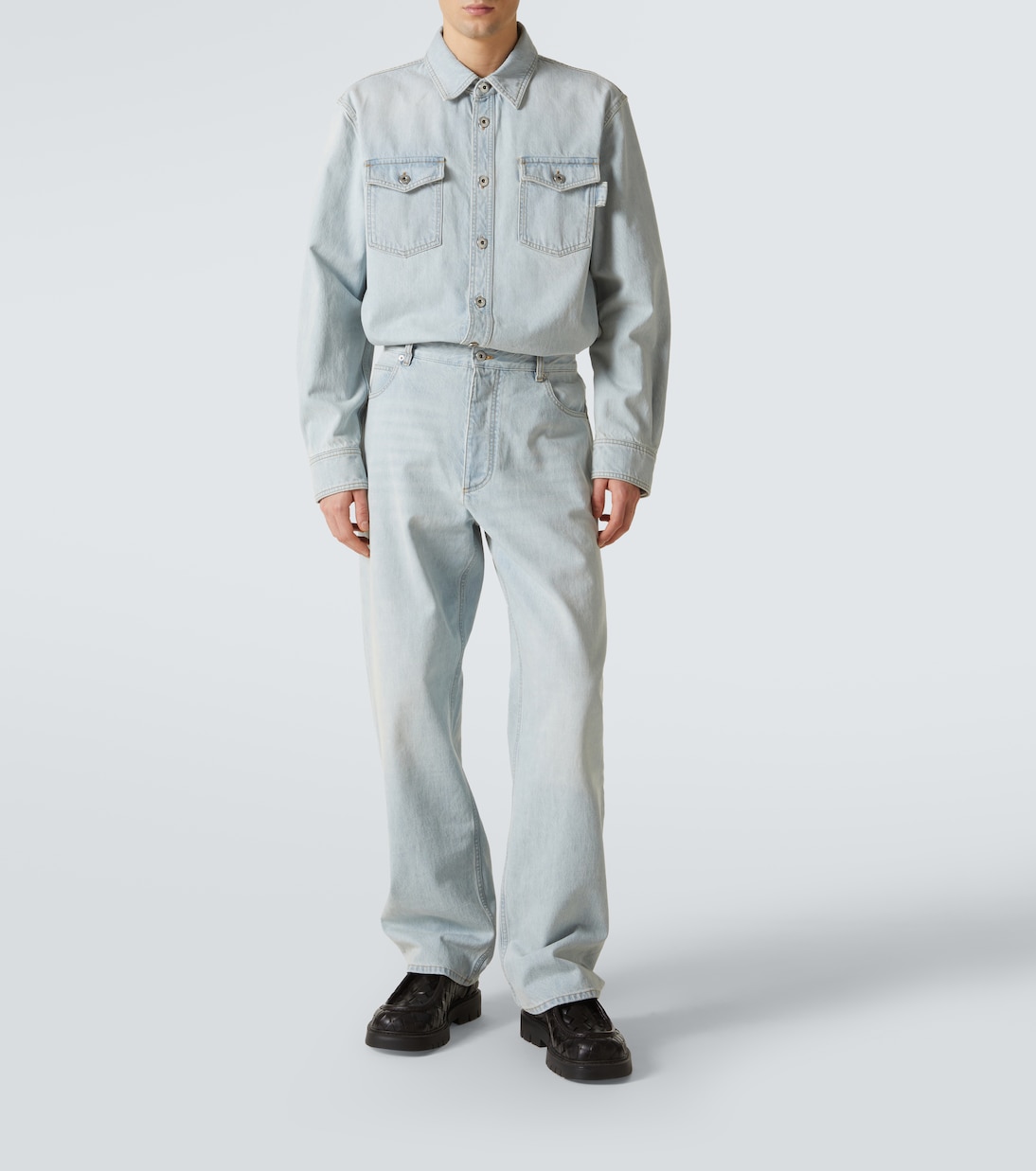 Denim overshirt | Bottega Veneta