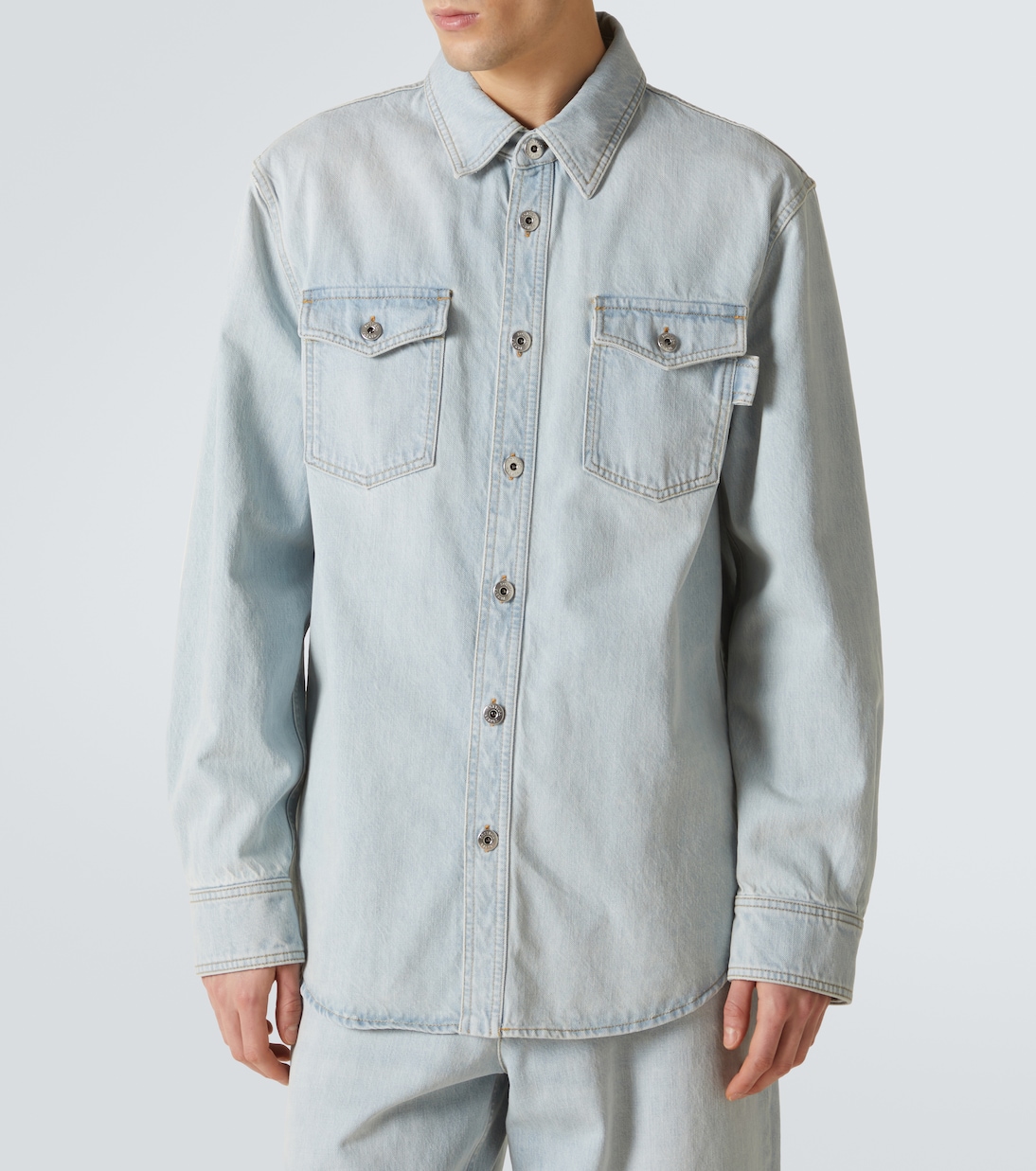 Denim overshirt | Bottega Veneta