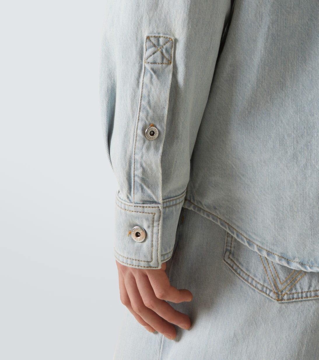 Denim overshirt | Bottega Veneta