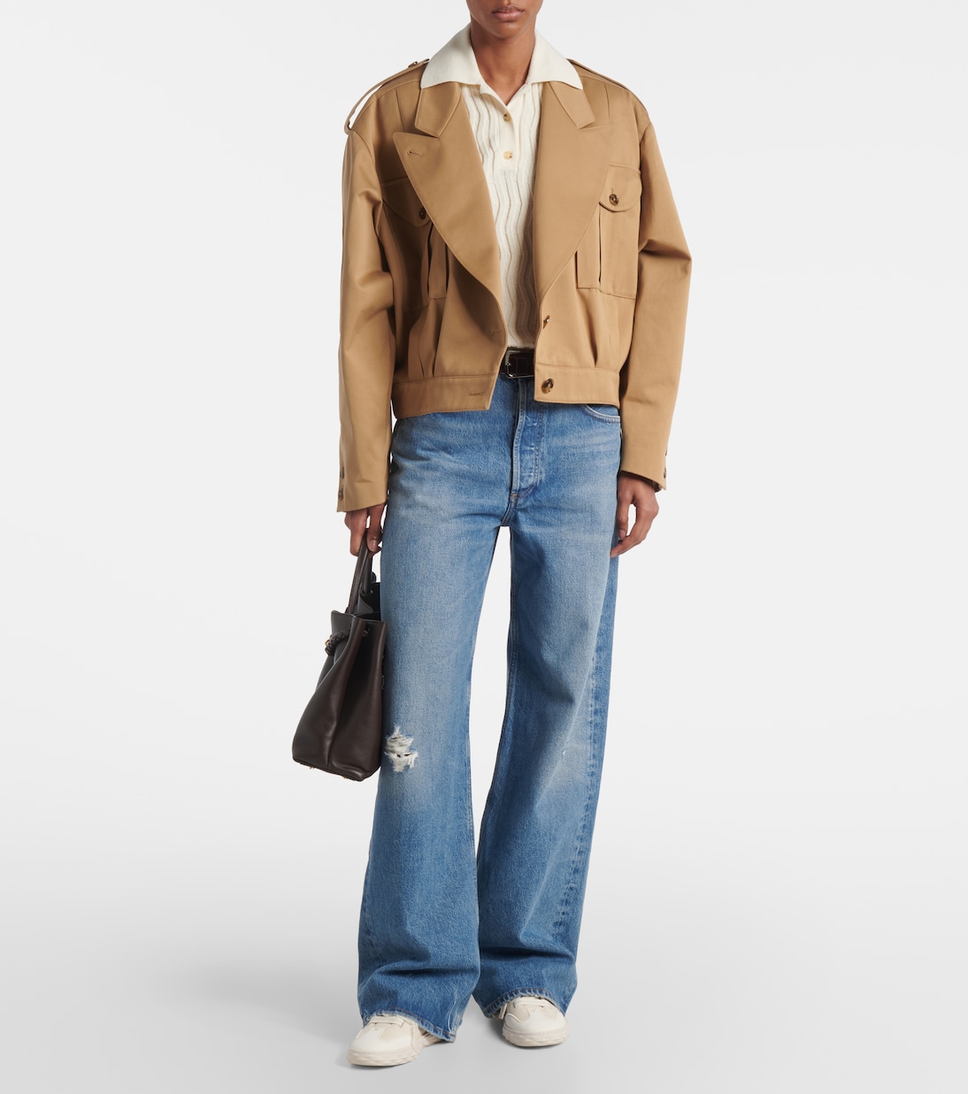 Diamond Light Flex/F leather sneakers | Jimmy Choo