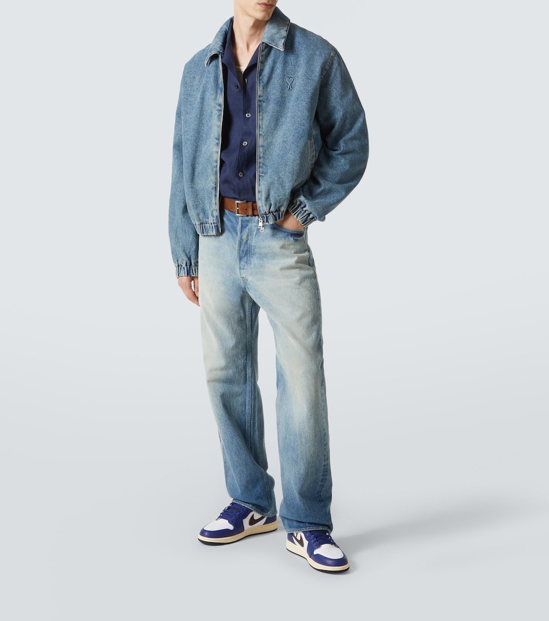 Air Jordan 1 Retro High leather high-top sneakers | Nike