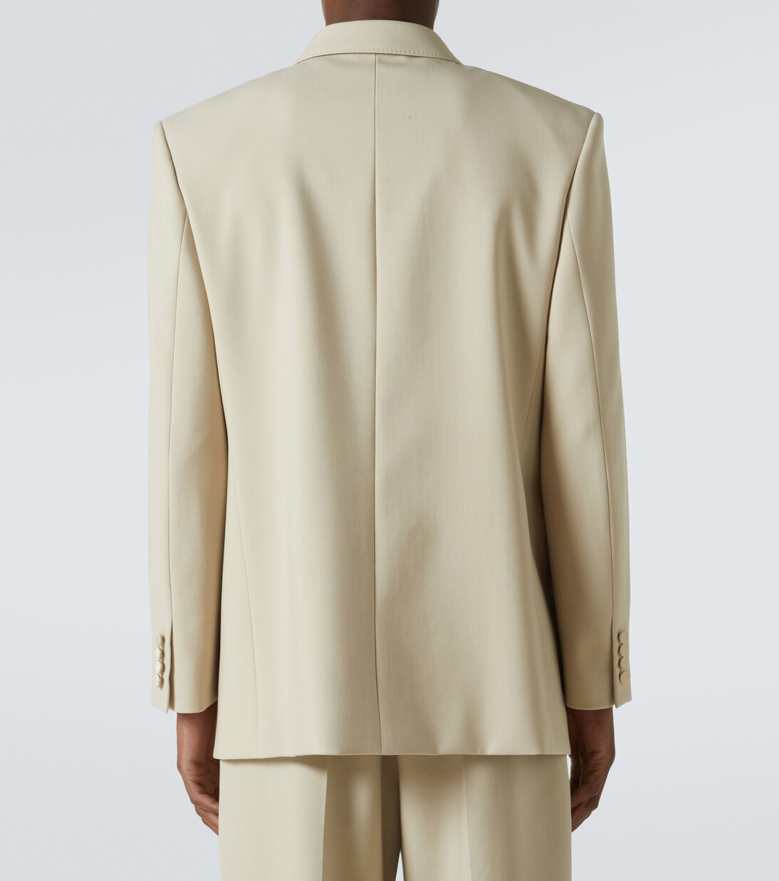 Double-breasted wool tuxedo jacket | Saint Laurent