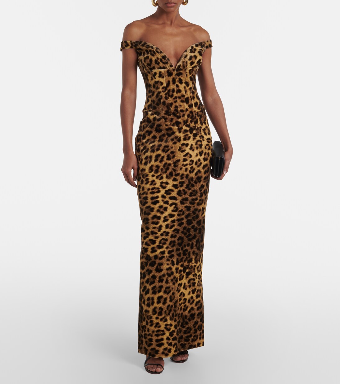 Robe longue Shakti en coton  | The New Arrivals Ilkyaz Ozel