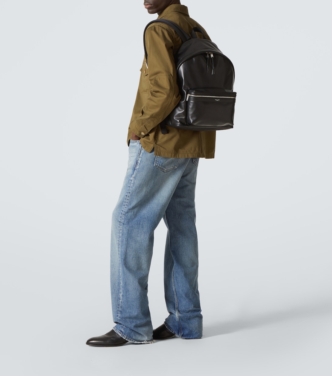 Rucksack City aus Leder | Saint Laurent