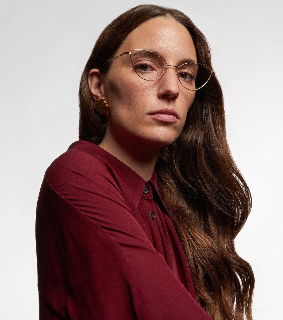 x Oliver Peoples cat-eye glasses | Khaite