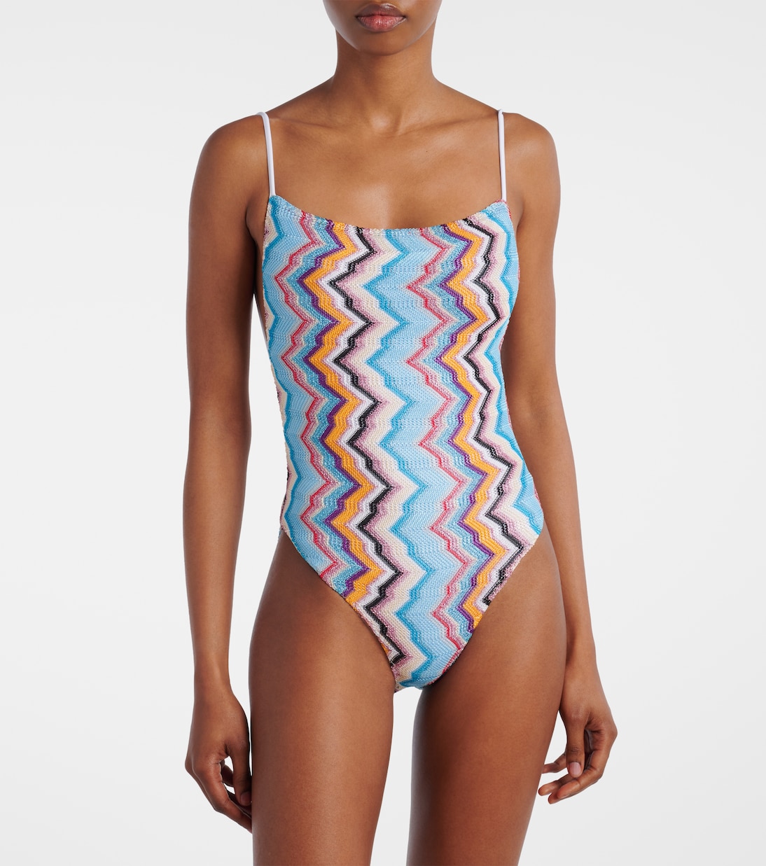 Badeanzug aus Häkelstrick | Missoni