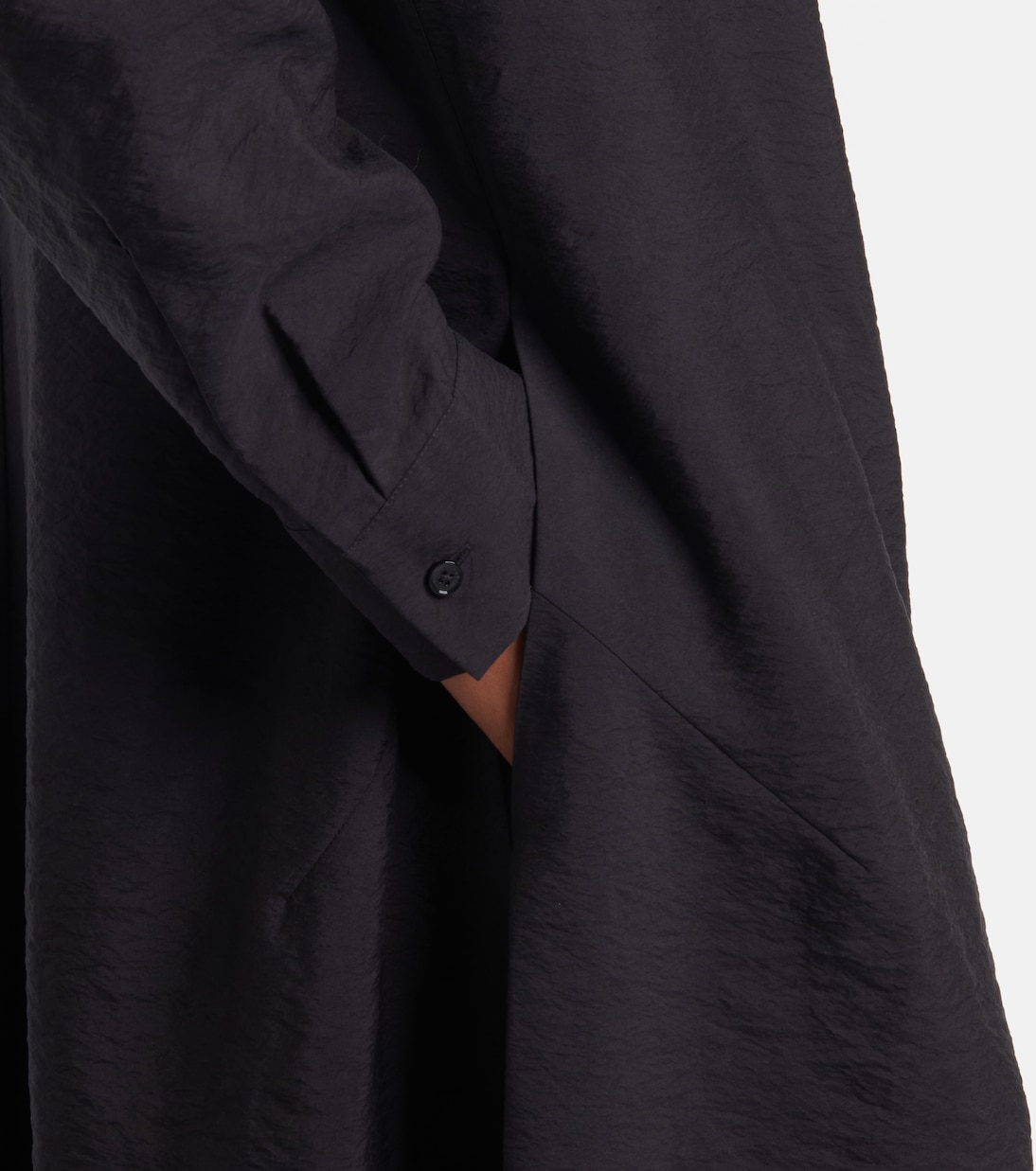 Vestido camisero de mezcla de seda | Toteme