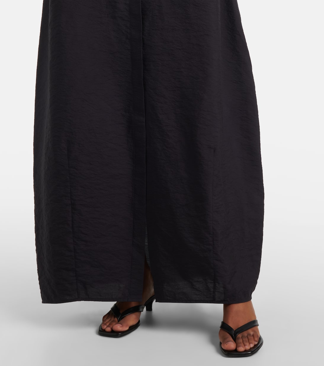 Vestido camisero de mezcla de seda | Toteme