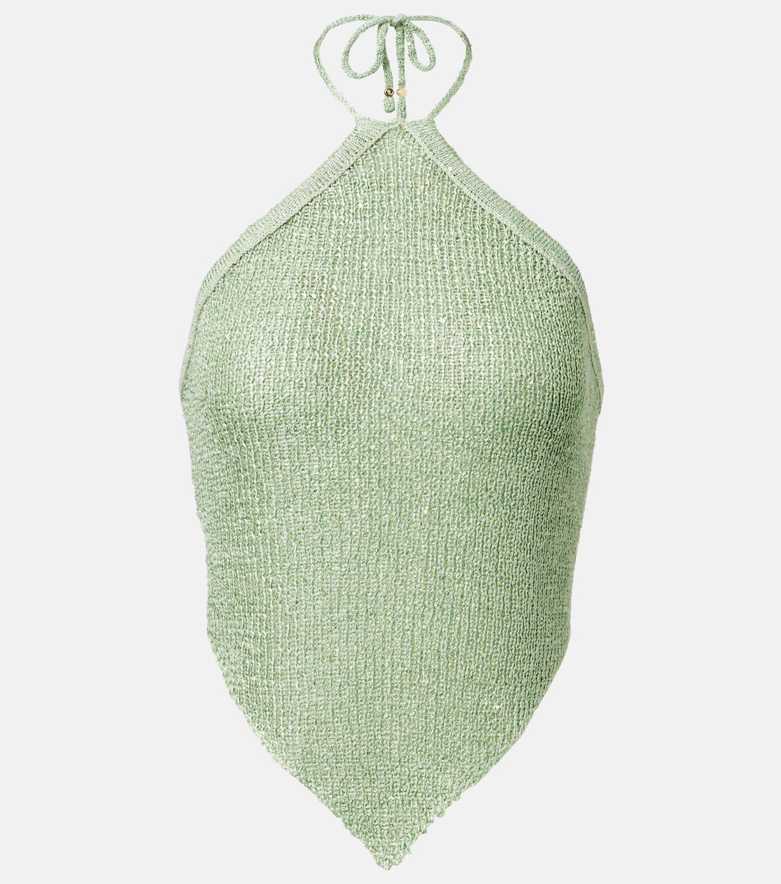 Top Liz de punto con lentejuelas | Bananhot