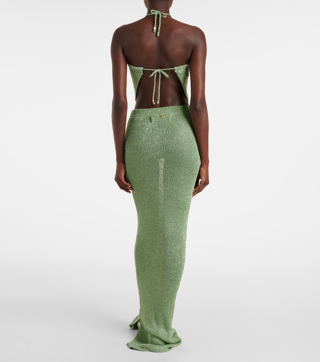 Top Liz de punto con lentejuelas | Bananhot