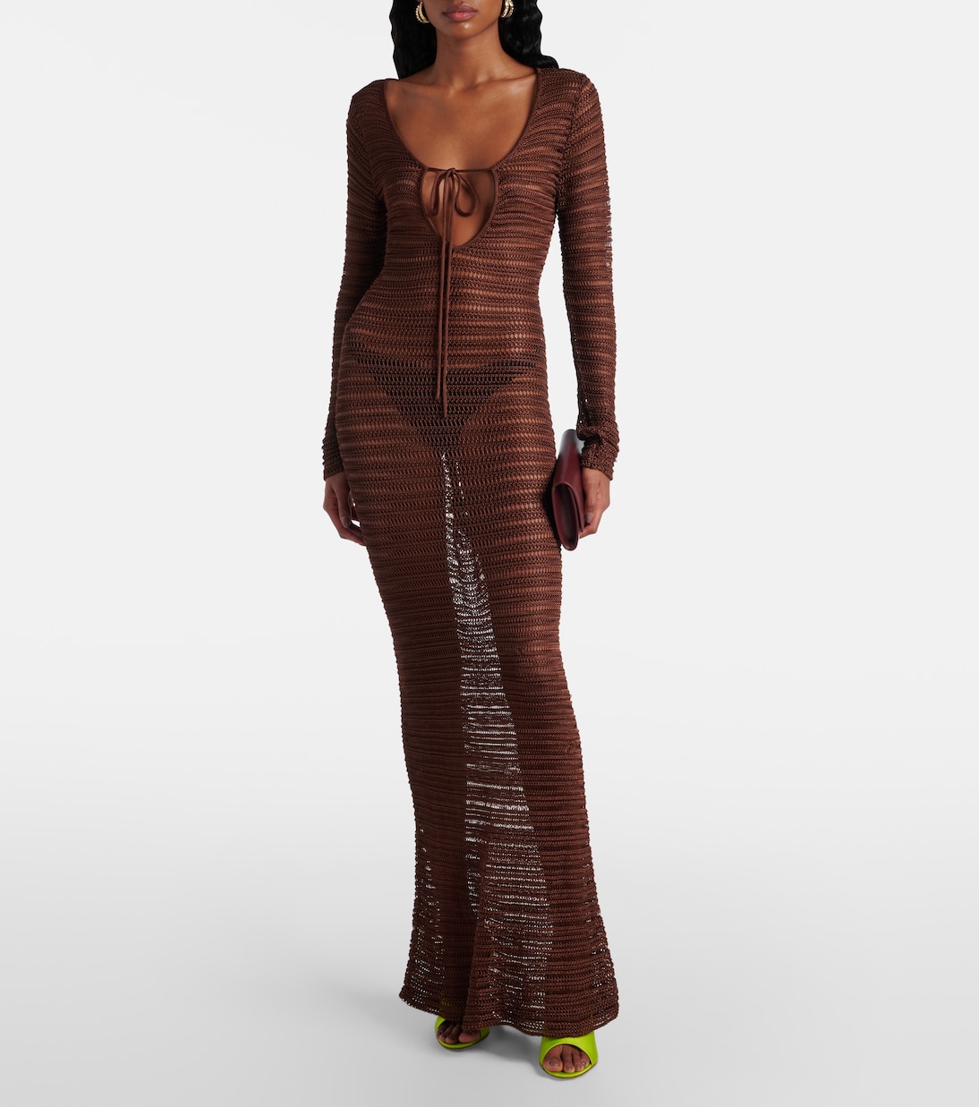 Anok 105 satin mules | Amina Muaddi