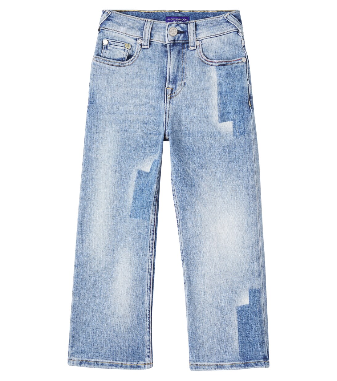 Daze embroidered straight jeans | Scotch & Soda Kids