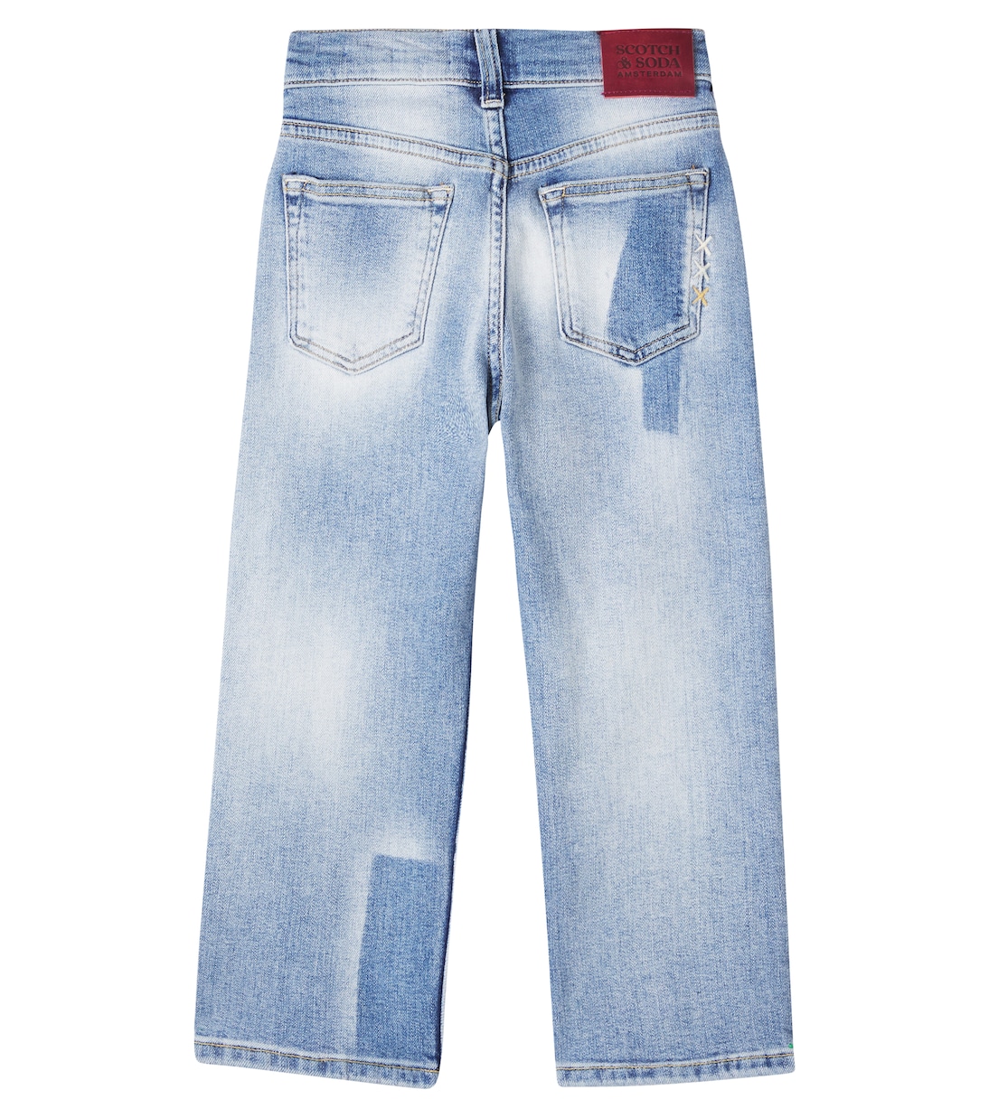 Daze embroidered straight jeans | Scotch & Soda Kids