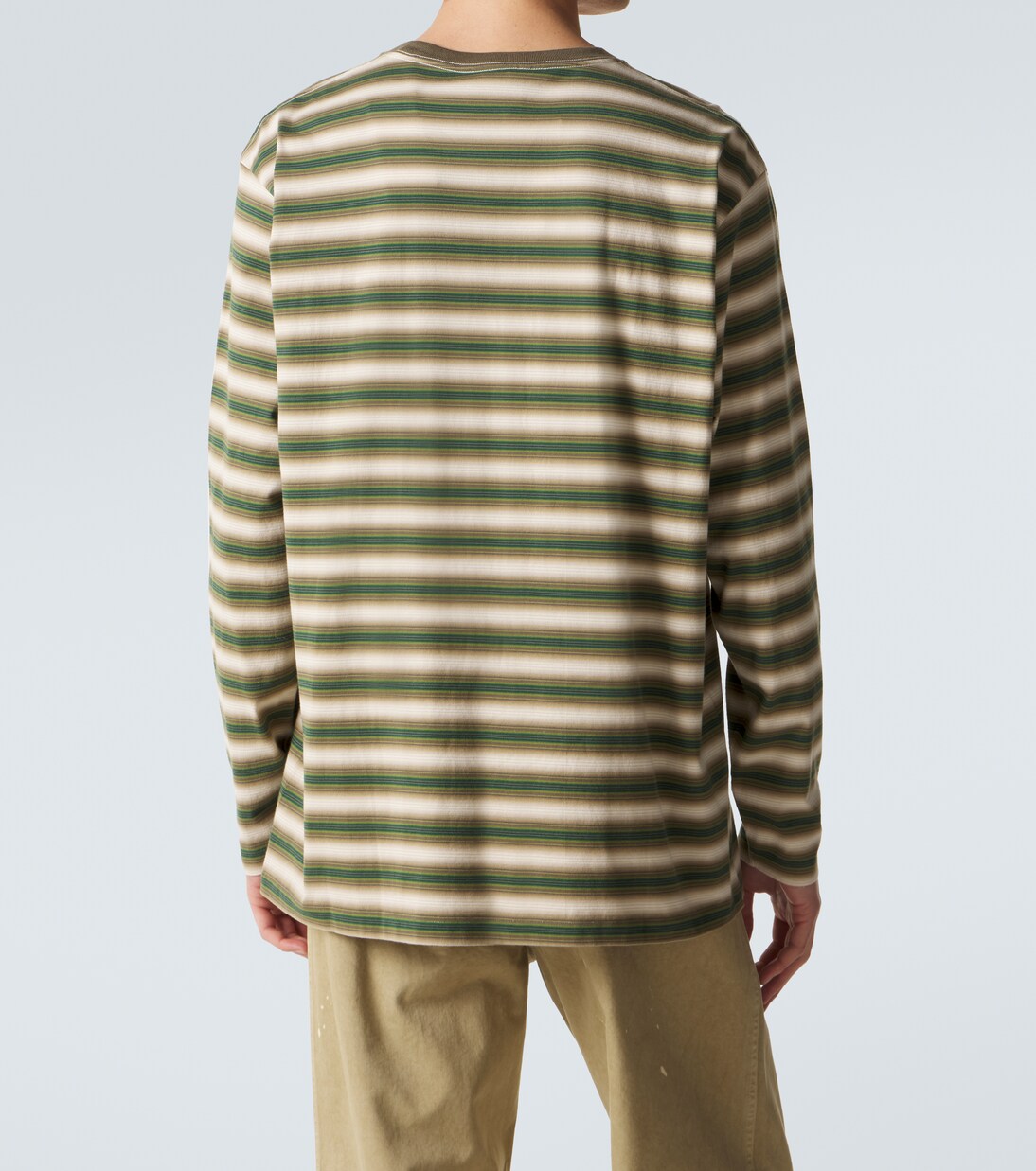 Top in jersey di cotone a righe | Auralee