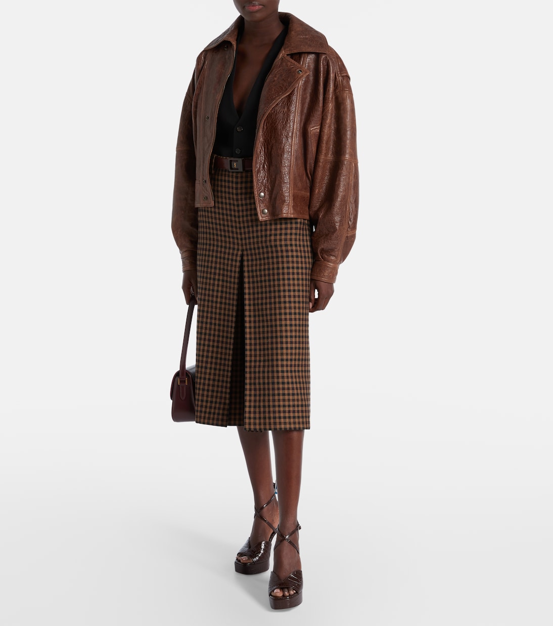 Sandalias con plataforma Karli 125 de piel | Jimmy Choo