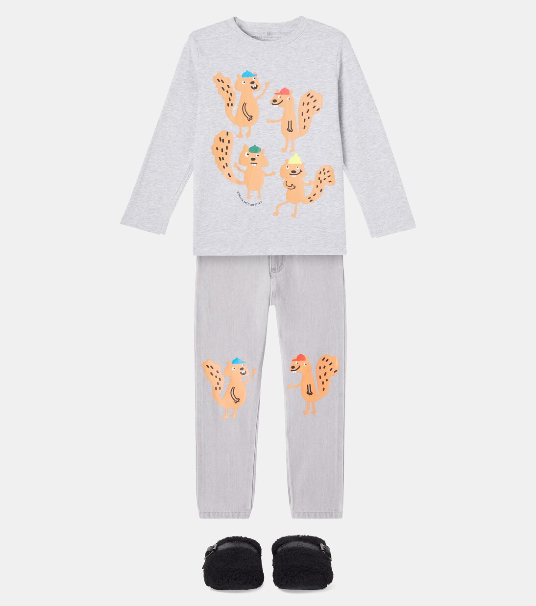 Printed cotton jersey top | Stella McCartney Kids