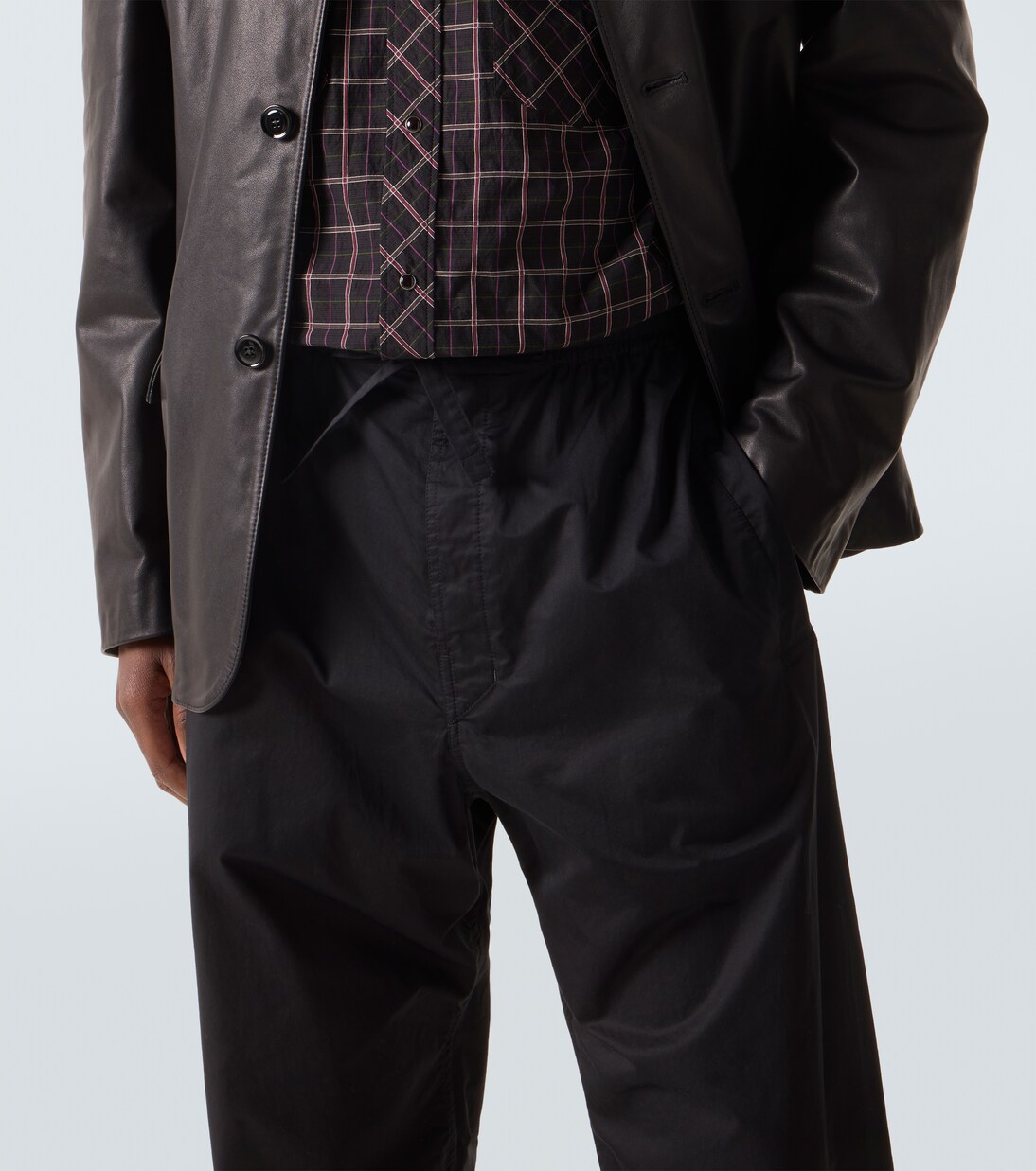 Cotton satin pajama pants | Lemaire