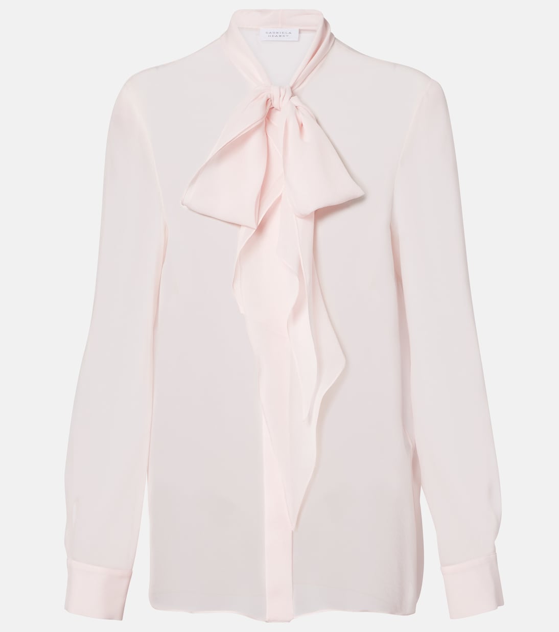 Shildon tie-neck silk blouse | Gabriela Hearst