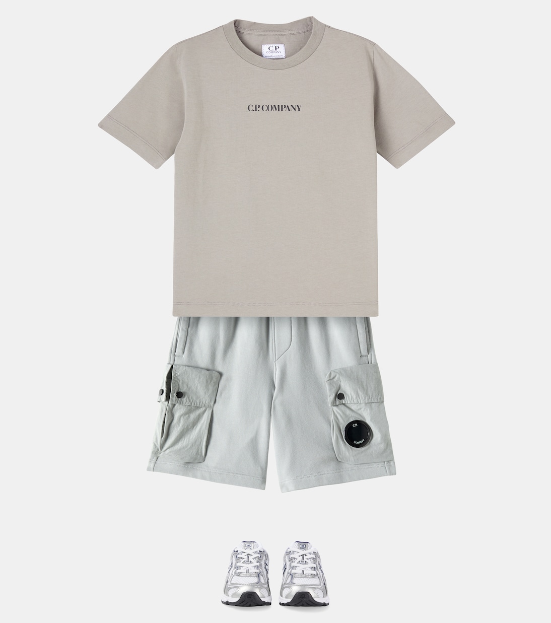 Logo cotton jersey T-shirt | C.P. Company Kids