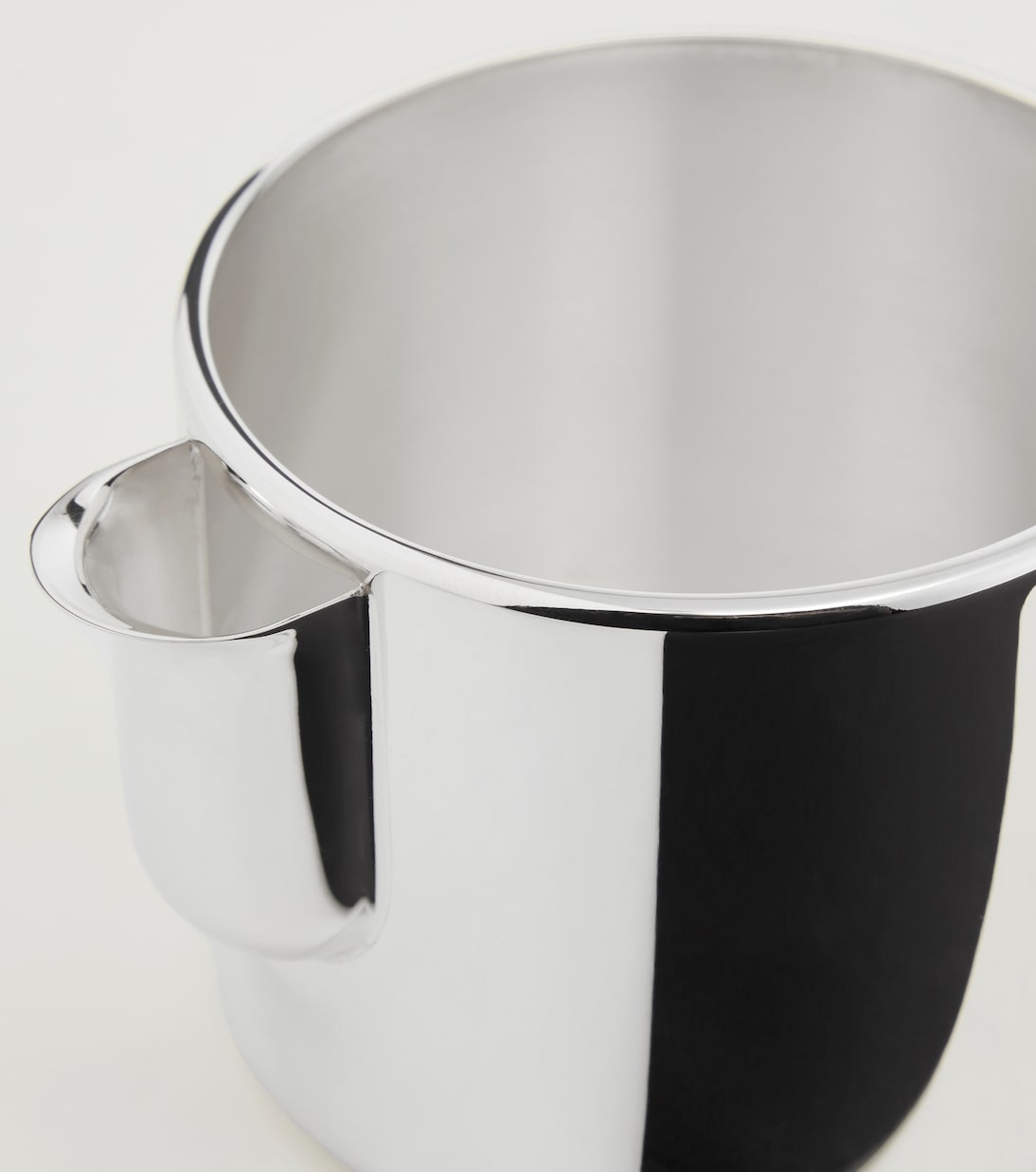 Vertigo silver-plated cream pitcher by Andrée Putman | Christofle
