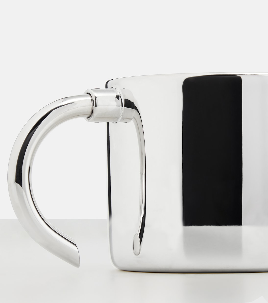 Vertigo silver-plated cream pitcher by Andrée Putman | Christofle
