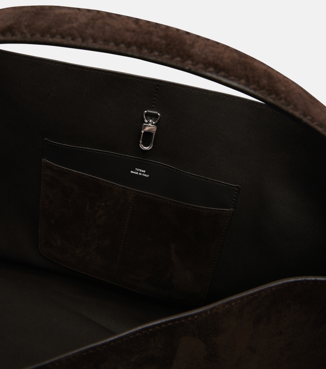 Sac Belted Large en daim | Toteme