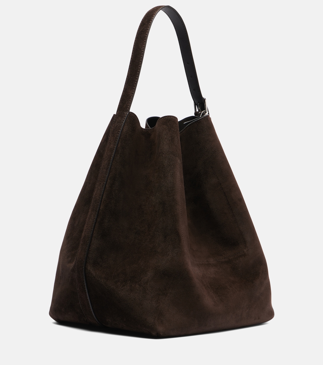 Sac Belted Large en daim | Toteme