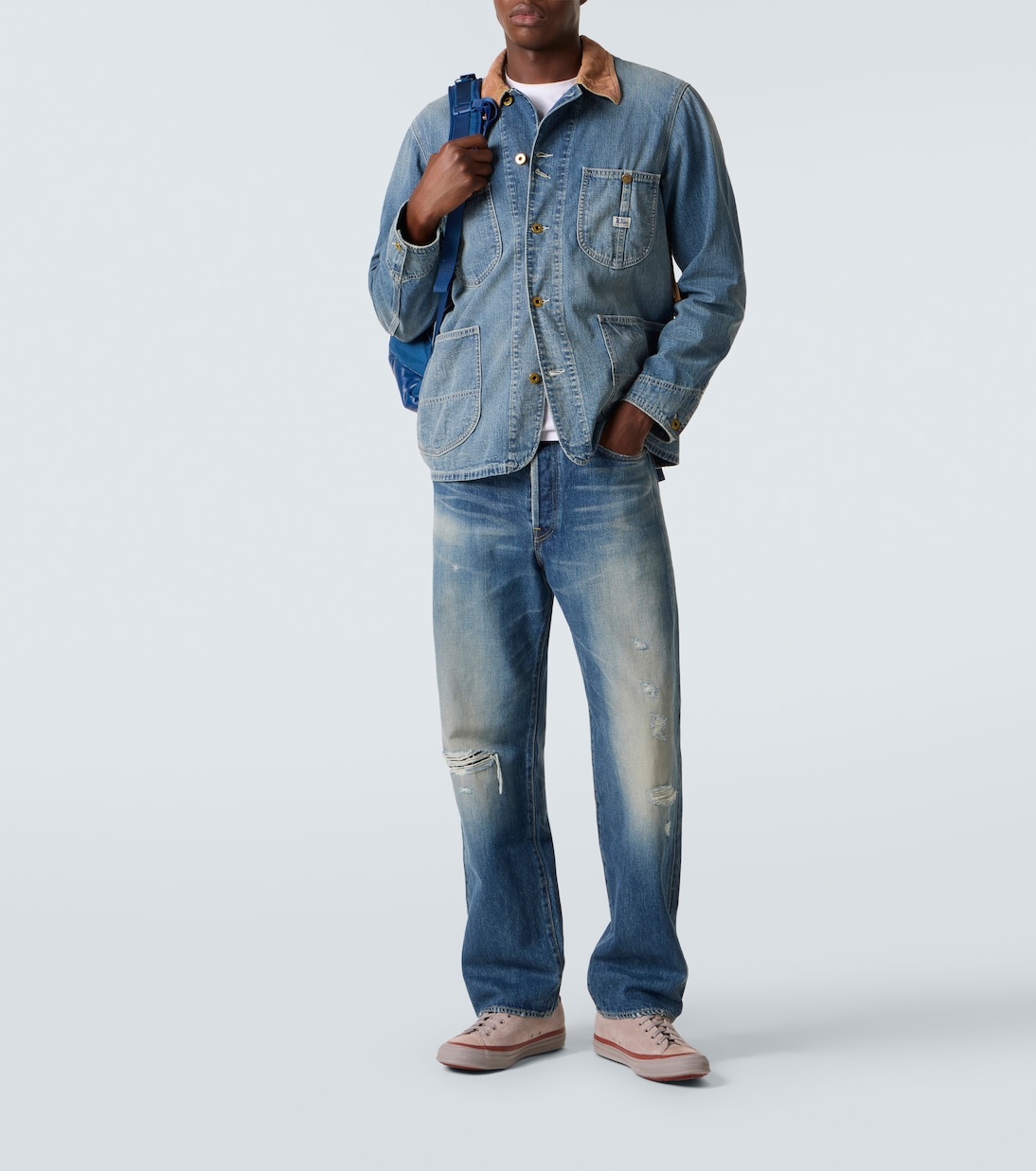 Sneakers Skagway Lo aus Veloursleder | Visvim