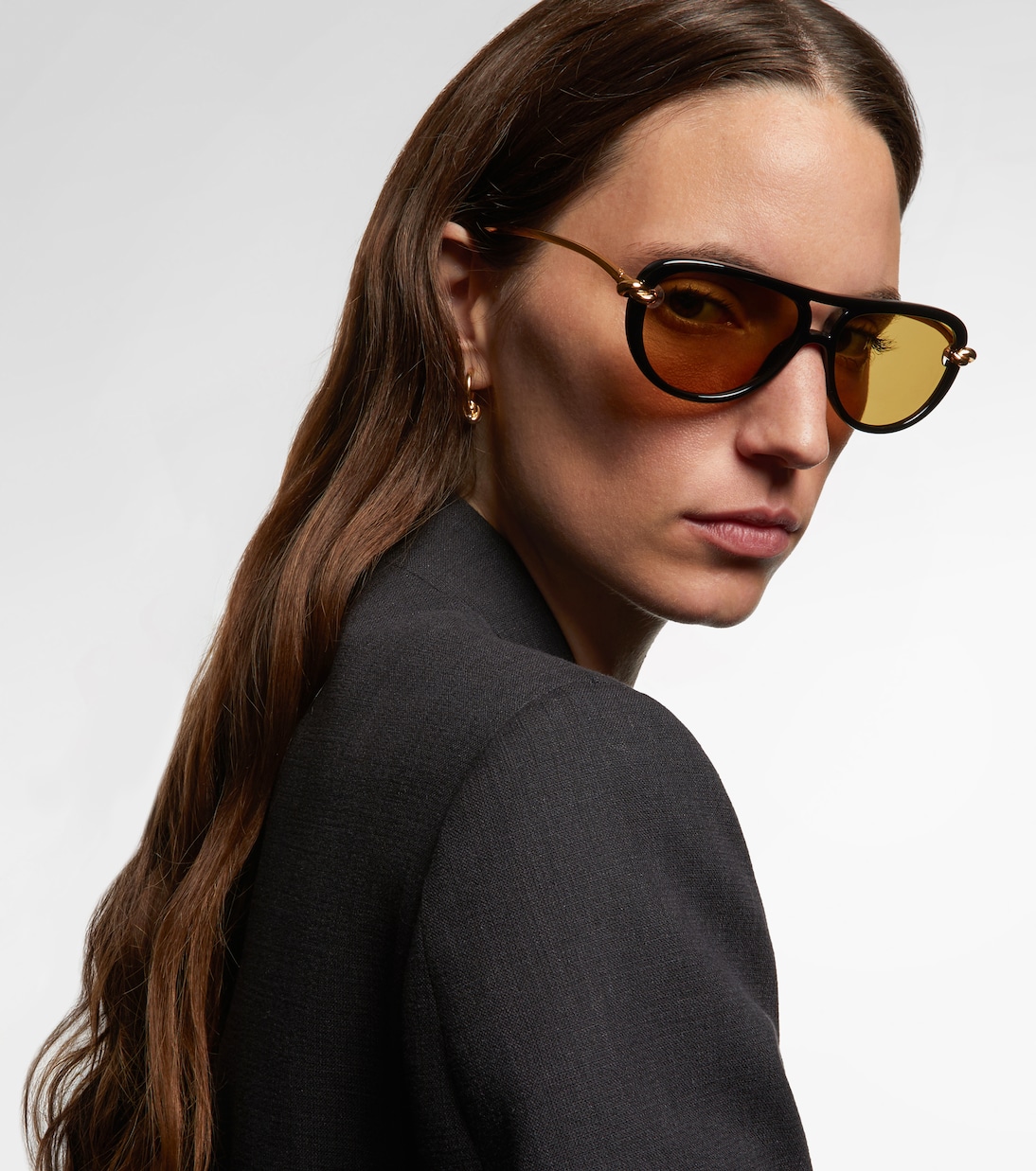 Gafas de sol de aviador Knot  | Bottega Veneta
