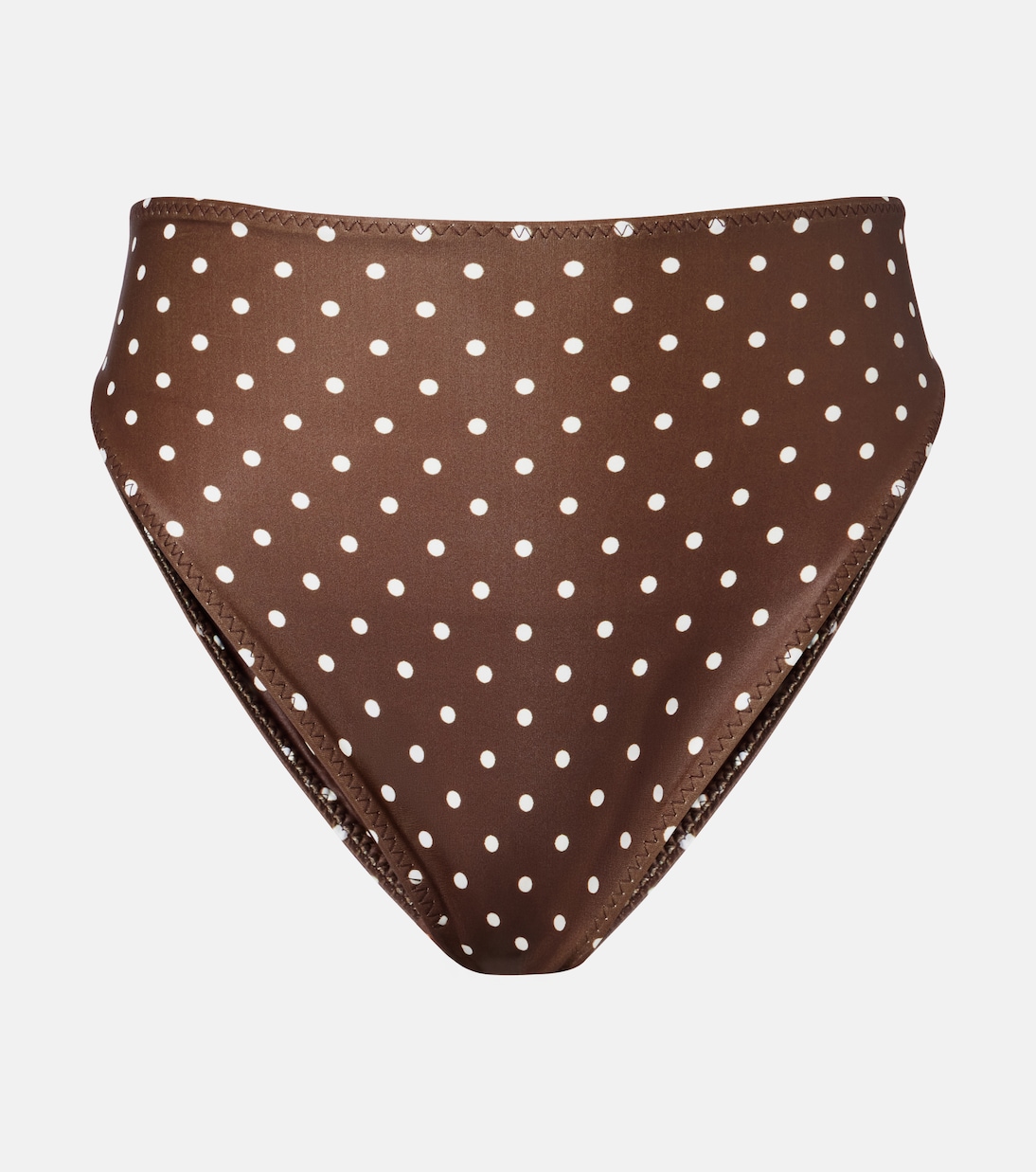Polka-dot high-rise bikini bottoms | Same