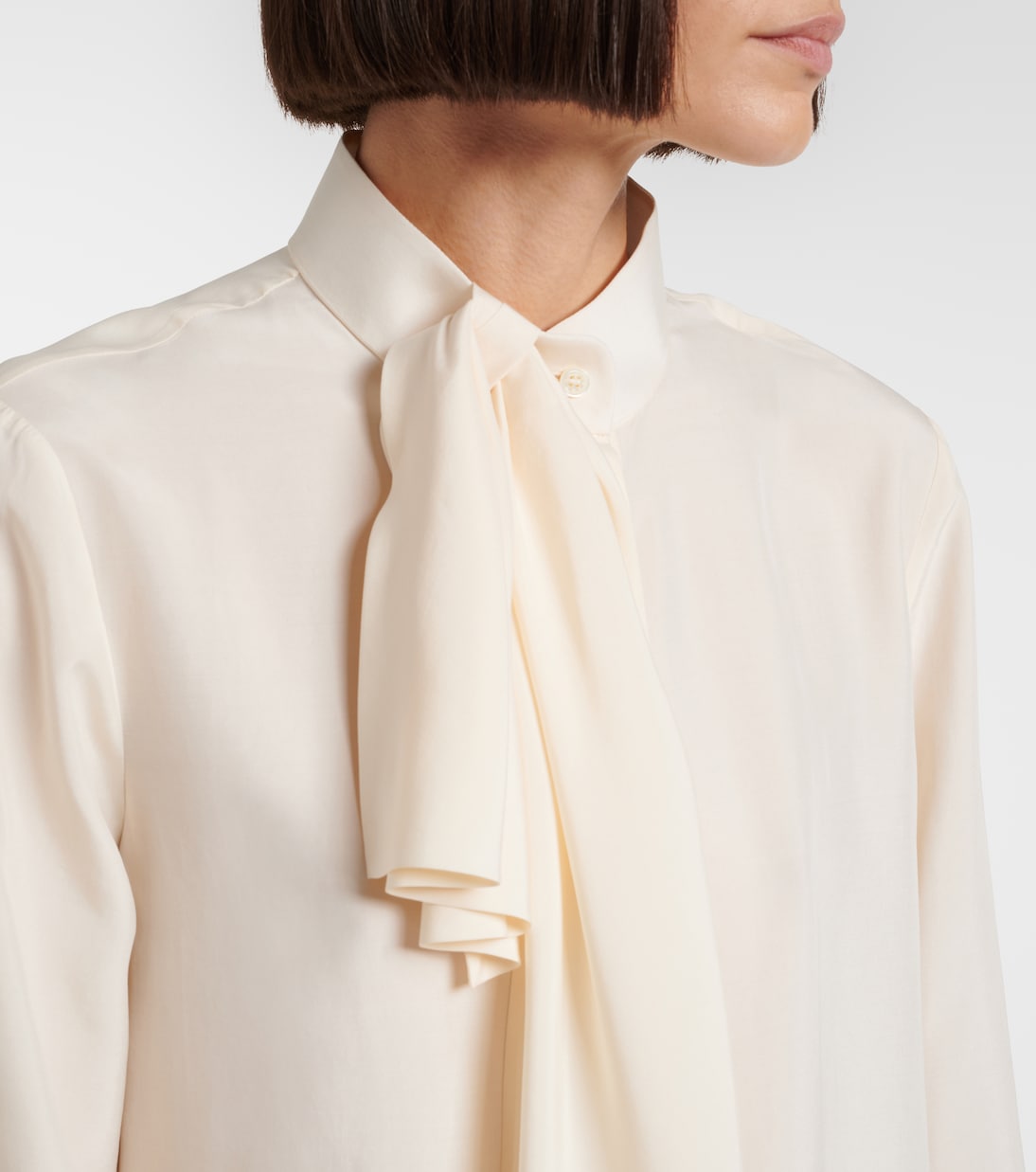 Schluppenbluse aus Seide | Givenchy