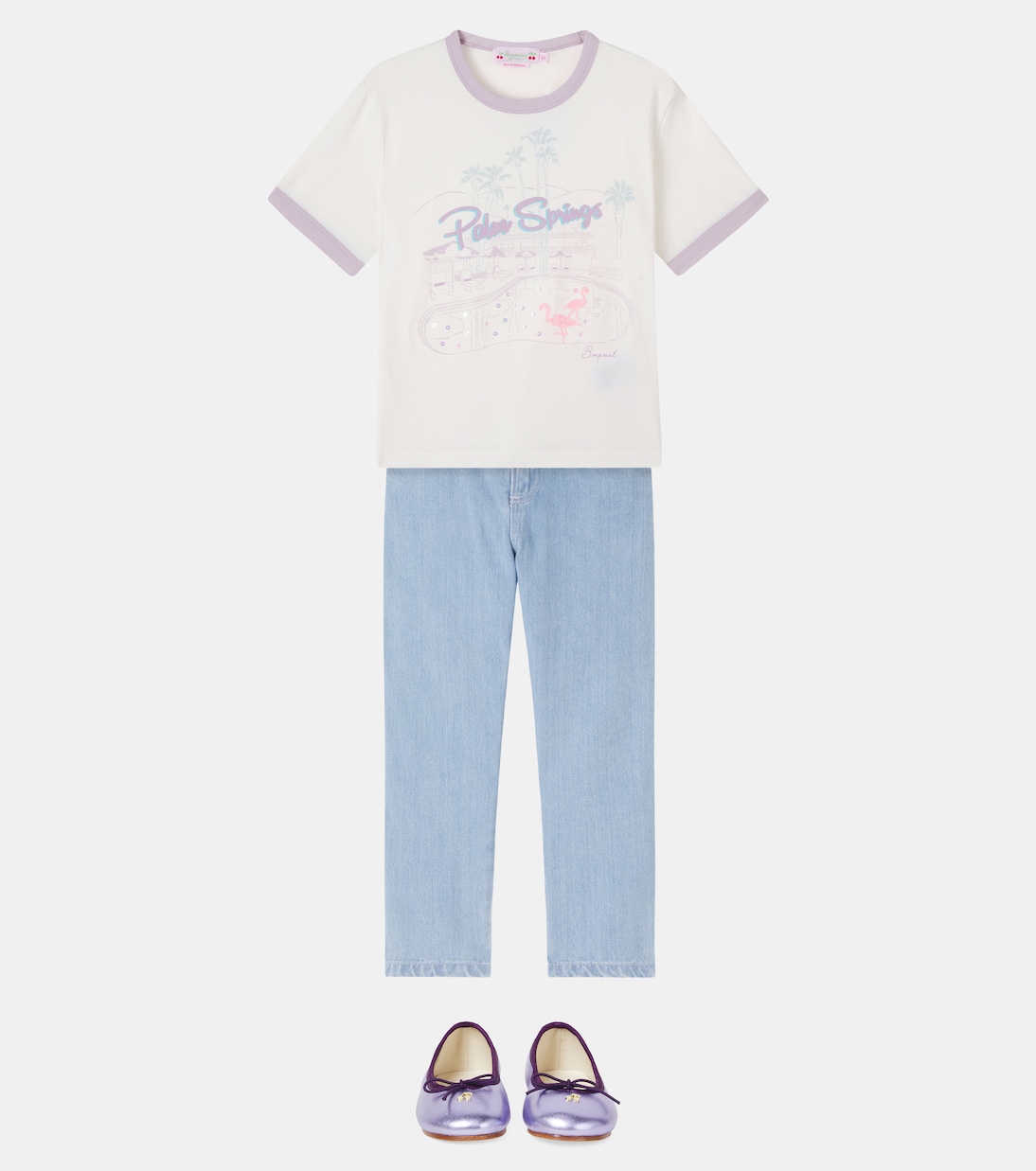 T-Shirt Emma aus Baumwoll-Jersey | Bonpoint