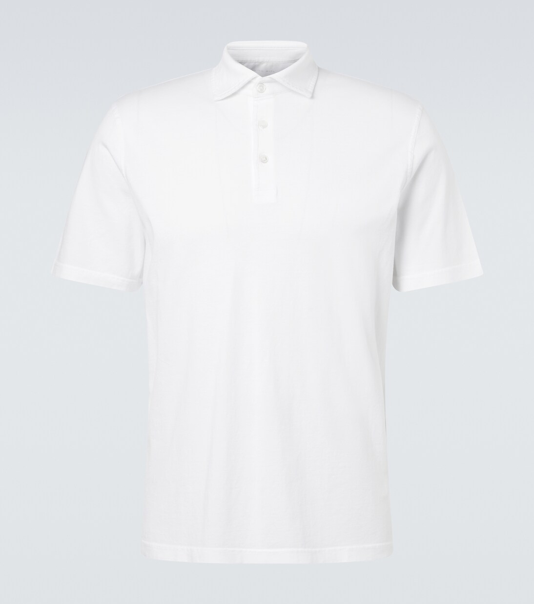 Polohemd Zero aus Baumwoll-Jersey | Fedeli