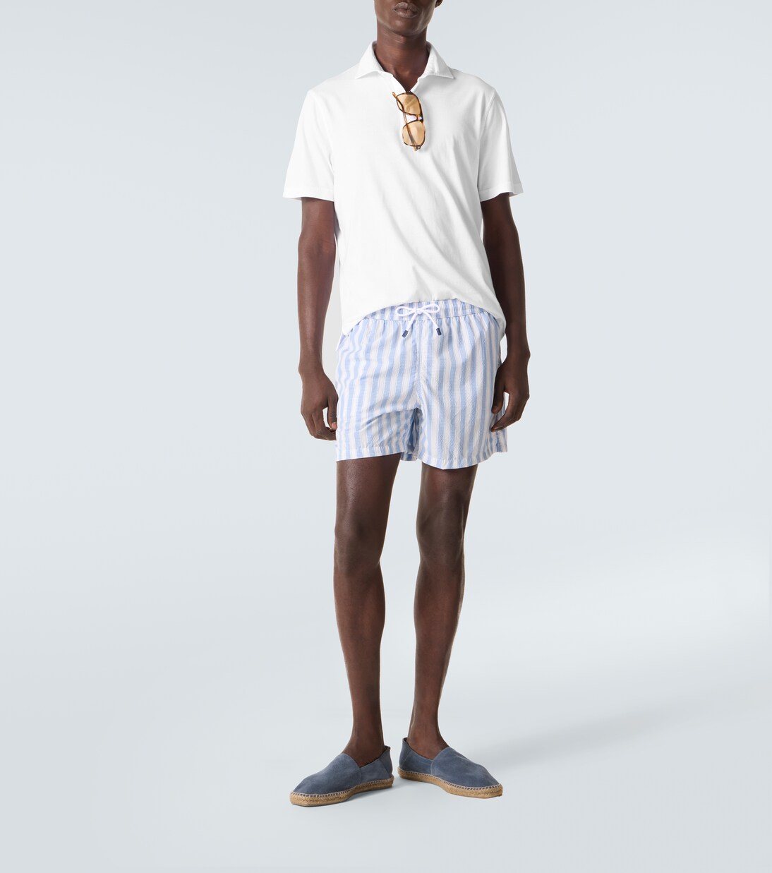 Polohemd Zero aus Baumwoll-Jersey | Fedeli