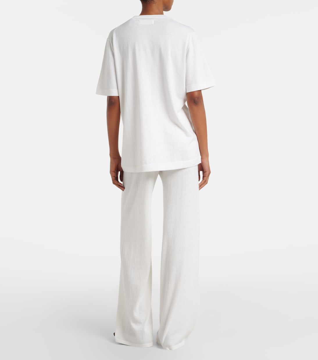 Pantalon ample Aina en coton et cachemire | Lisa Yang