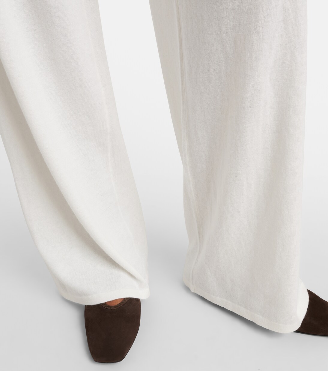 Pantalon ample Aina en coton et cachemire | Lisa Yang