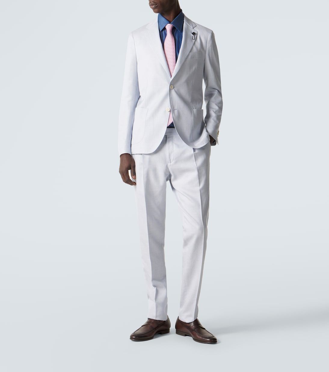 Costume en laine, soie et lin | Lardini