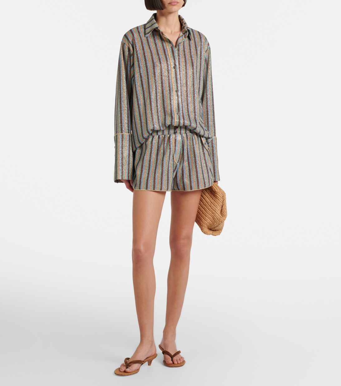 Lumière striped shirt | Oséree