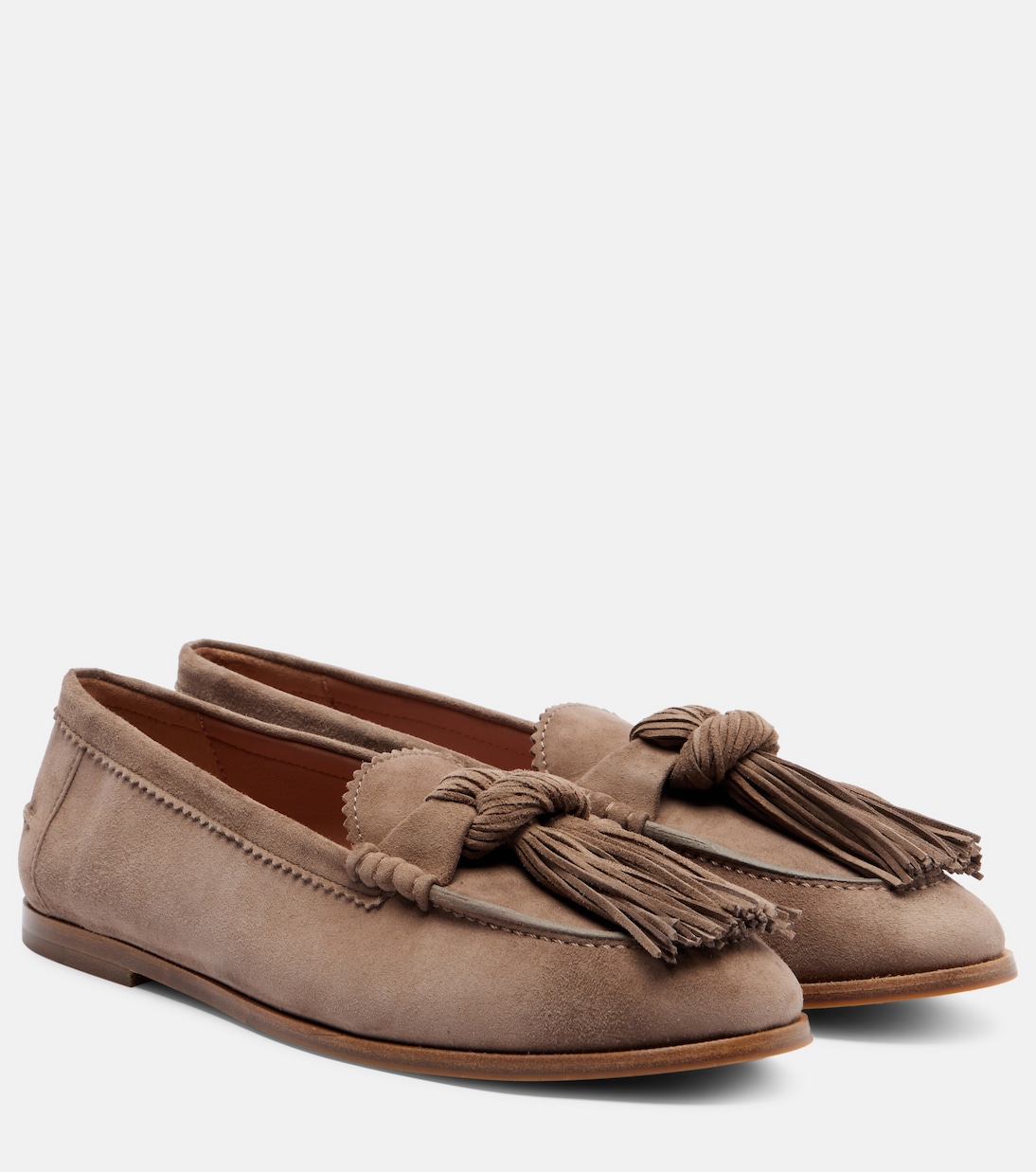 Freddie suede loafers | Aquazzura