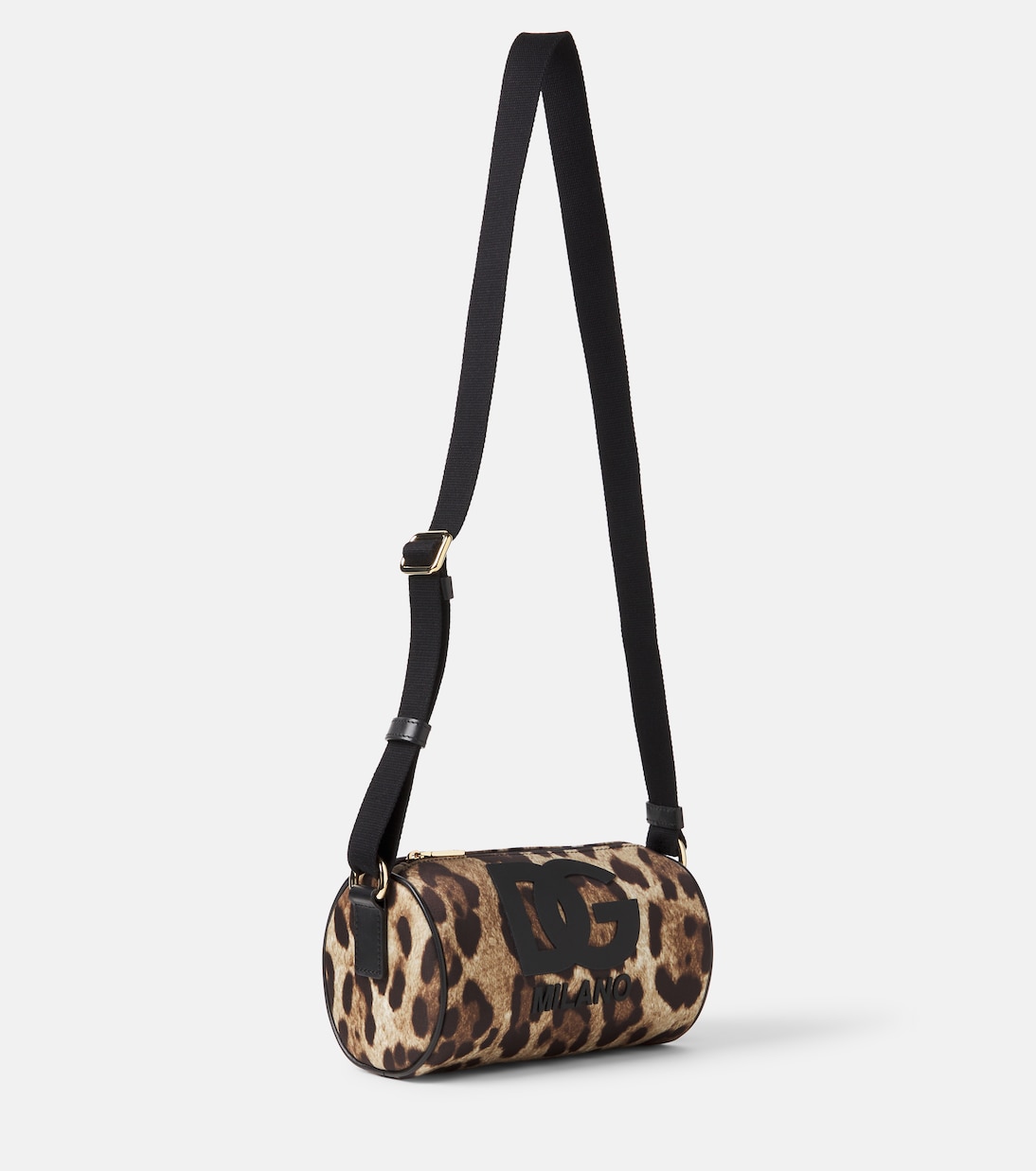DG leopard-print canvas crossbody bag | Dolce&Gabbana Kids